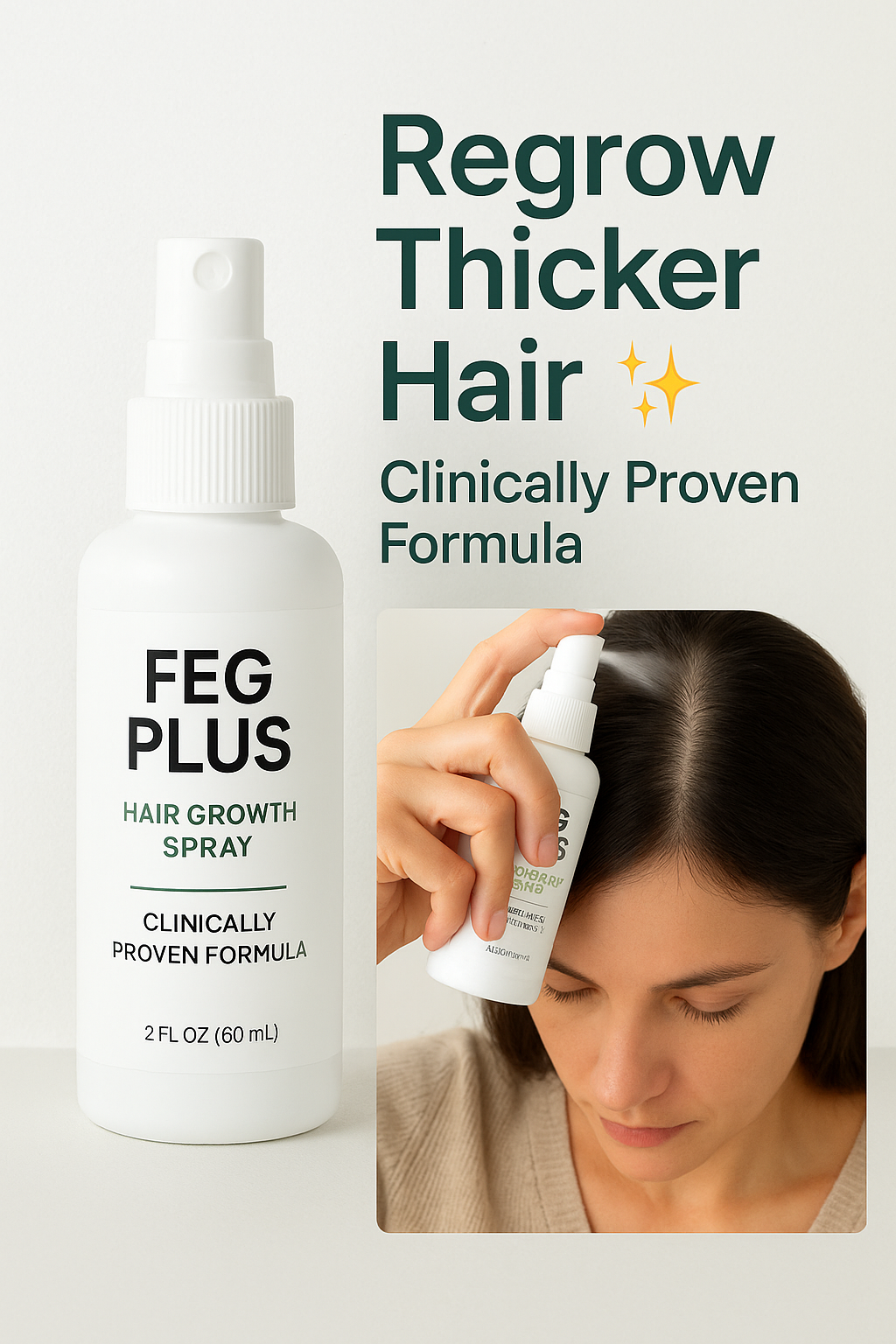 FEG Plus Hair Growth Spray (Original)